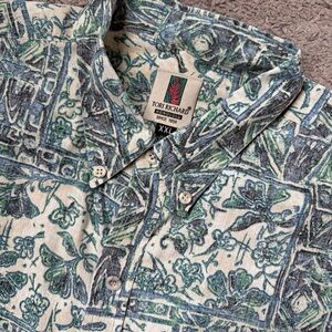 Tori Richard Mens XXL Hawaiian Aloha Shirt Made USA Cotton/Poly